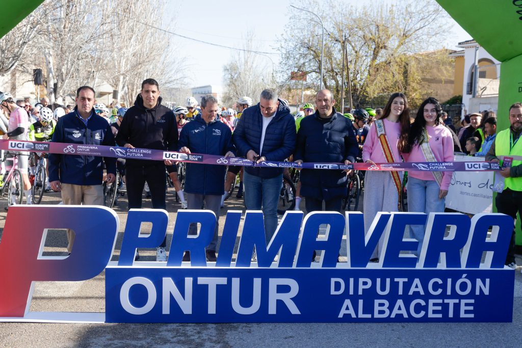 Corte de cinta Gran Premio Primavera Ontur Diputación Albacete