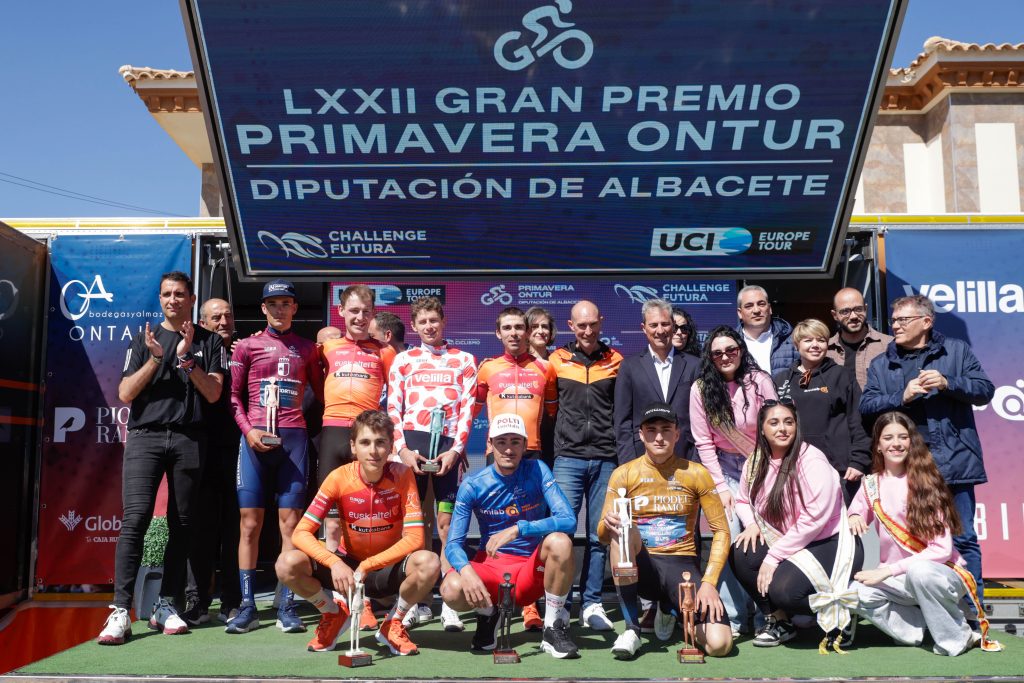 Pódium Gran Premio Primavera Ontur Diputación Albacete