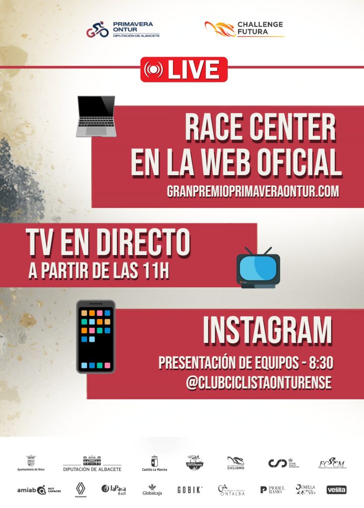 Race Center TV Instagram Gran Premio Primavera Ontur Diputación de Albacete